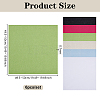 6Pcs Linen Embroidery Fabric DIY-WH0750-428-2