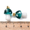 Handmade Lampwork Pendants LAMP-S069-08G-04-3