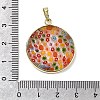 Handmade Lampwork Pendants LAMP-D002-04B-G-3
