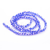 Glass Beads Strands X-EGLA-S056-02-2