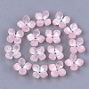 Cellulose Acetate(Resin) Bead Caps KK-S161-02B-1