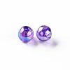 Transparent Acrylic Beads MACR-S370-B8mm-747-2