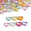 Plating AB Color Transparent Acrylic Beads PACR-CJ0001-15-6