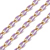 Ion Plating(IP) 304 Stainless Steel Handmade Beaded Chain CHS-K019-02G-06-1