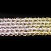 Transparent Gradient Color Glass Beads Strands GLAA-G101-2mm-17-3