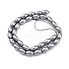 Terahertz Stone Beads Strands G-D461-12C-2