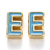 Rack Plating Alloy Enamel Beads ENAM-S122-033E-NR-1