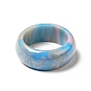 Resin Plain Band Finger Ring for Women LS-RJEW-C034-01F-2