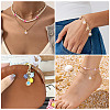 3Pcs 3 Colors Brass Micro Pave Cubic Zirconia Pendants KK-TA0008-25-9