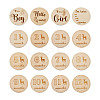 Basswood Milestone Cards WOOD-TA0001-41B-9