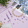 360Pcs 6 Colors Baking Paint Pearlized Glass Pearl Round Beads HY-GA0001-01B-4