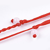 Nylon Cord Necklace Making MAK-T005-07C-02-3