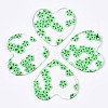 Transparent Clear Cellulose Acetate(Resin) Pendants LS-KY-T040-56A-1