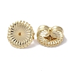 Brass Earring Nuts KK-K383-25A-G-1