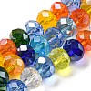 Glass Beads Strands EGLA-A034-M8mm-61-2
