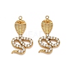304 Stainless Steel Pendants STAS-H244-01H-G-1
