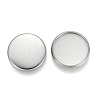 304 Stainless Steel Plain Edge Bezel Cups X-STAS-E460-10S-14MM-1
