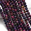 Natural Tiger Eye Beads Strands LS-G-B133-A02-8mm-10-3