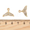 Alloy Rhinestone Pendants PALLOY-P312-05G-3