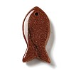 Synthetic Goldstone Pendants G-G932-B22-3