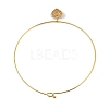 Brass with ABS Imitation Pearl Charm Bangles BJEW-Q350-05C-G-3