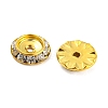 Brass Crystal Rhinestone Beads RB-F035-06C-2