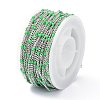 304 Stainless Steel Enamel Curb Chains CHS-P013-01P-10-4