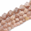 Natural Sunstone Beads Strands G-S332-6mm-008-2