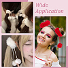 Fur Plush Elastic Hair Accessories OHAR-PH0001-35A-5