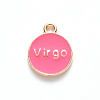 Alloy Enamel Pendants X-ENAM-S124-01B-03B-3