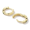 Brass Pave Cubic Zirconia Hoop Earrings for Women EJEW-L269-137G-3