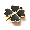 304 Stainless Steel Four Leaf Clover Charms STAS-Q348-14G-02A-2