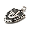 316L Stainless Steel Pendants STAS-S160-03AS-2