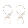 Ion Plating(IP)  304 Stainless Steel Leverback Earring Findings STAS-U025-01S-02-1