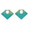 Spray Painted Iron Pendants IFIN-N008-032A-1