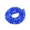 Transparent Glass Beads Strands X-EGLA-A044-T8mm-MD31-3