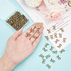 100Pcs Tibetan Style Alloy Pendants TIBEP-PH0001-68-3