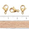 304 Stainless Steel Lobster Claw Clasps X-STAS-H352-01D-G-5