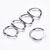 Transparent Acrylic Finger Rings RJEW-T010-01A-2