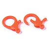 Plastic Lobster Claw Clasps KY-ZX002-01-B-7