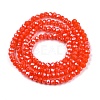 Electroplate Glass Beads Strands EGLA-A044-P1mm-A03-3