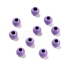 Spray Painted 202 Stainless Steel Beads STAS-G340-01C-1