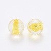 Transparent Acrylic Beads TACR-S154-10A-81-2