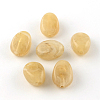 Oval Imitation Gemstone Acrylic Beads OACR-R052-20-1