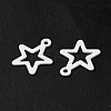Spray Painted 201 Stainless Steel Charms LS-STAS-I672-14B-3