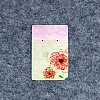 100Pcs Paper Jewelry Display Cards for Earrings Necklaces Display PW-WG79999-11-1