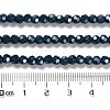 Opaque Glass Beads Stands LS-EGLA-A035-P4mm-A35-4