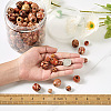 300Pcs 3 Style Wooden Beads WOOD-PJ0001-04-7