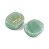 16Pcs 16 Styles Natural Green Aventurine Display Decorations G-F786-02A-05-2