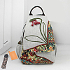 4Pcs 4 Color Polyester Wristlet Short Bag Straps AJEW-WR0001-83-5